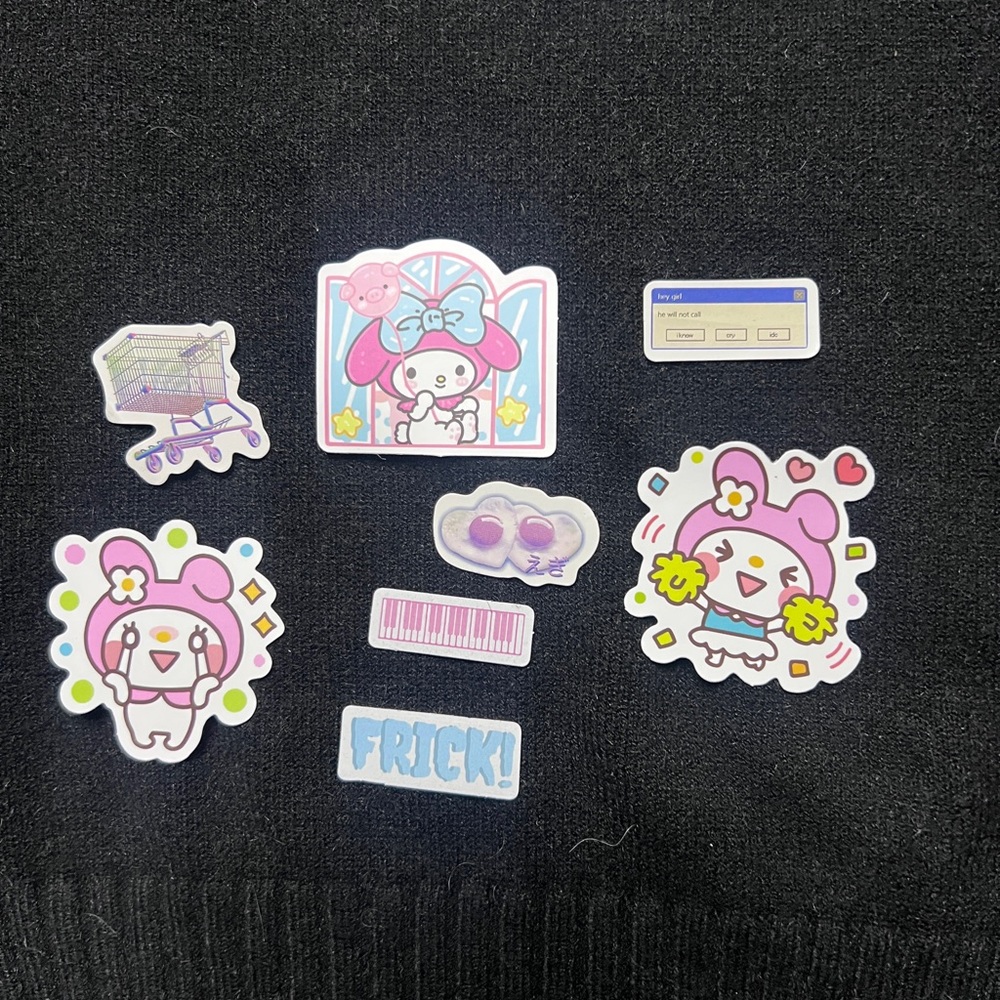 Cute Cartoon Character Sticker Set - Picture 8 of 16